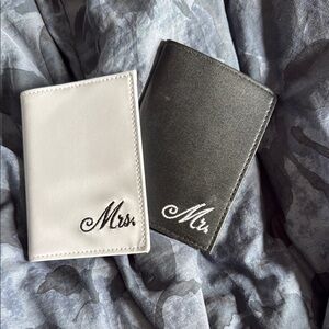 Mr & Mrs Honeymoon Passport holders